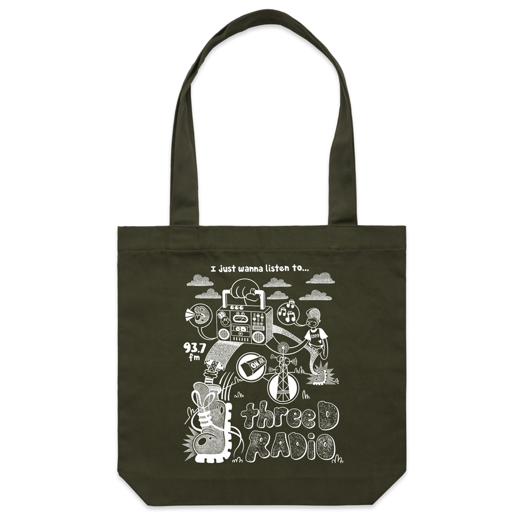 2025 Happy Punk Canvas Tote